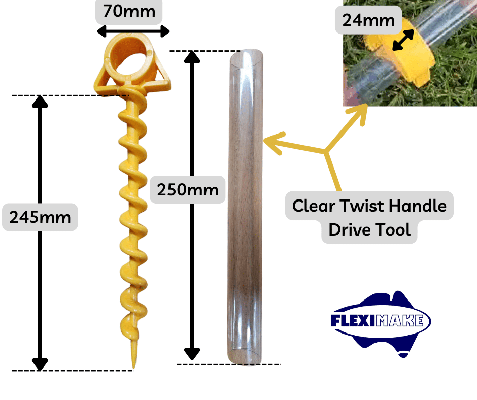 Anchor Screw with twist handle 02